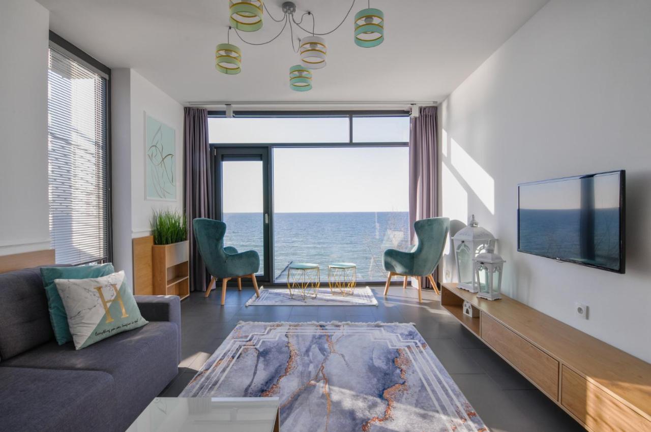 אוסטרוני מורסקי Apartament Nadmorski Luksus - Boulevard מראה חיצוני תמונה
