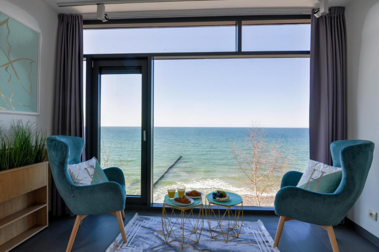 אוסטרוני מורסקי Apartament Nadmorski Luksus - Boulevard מראה חיצוני תמונה