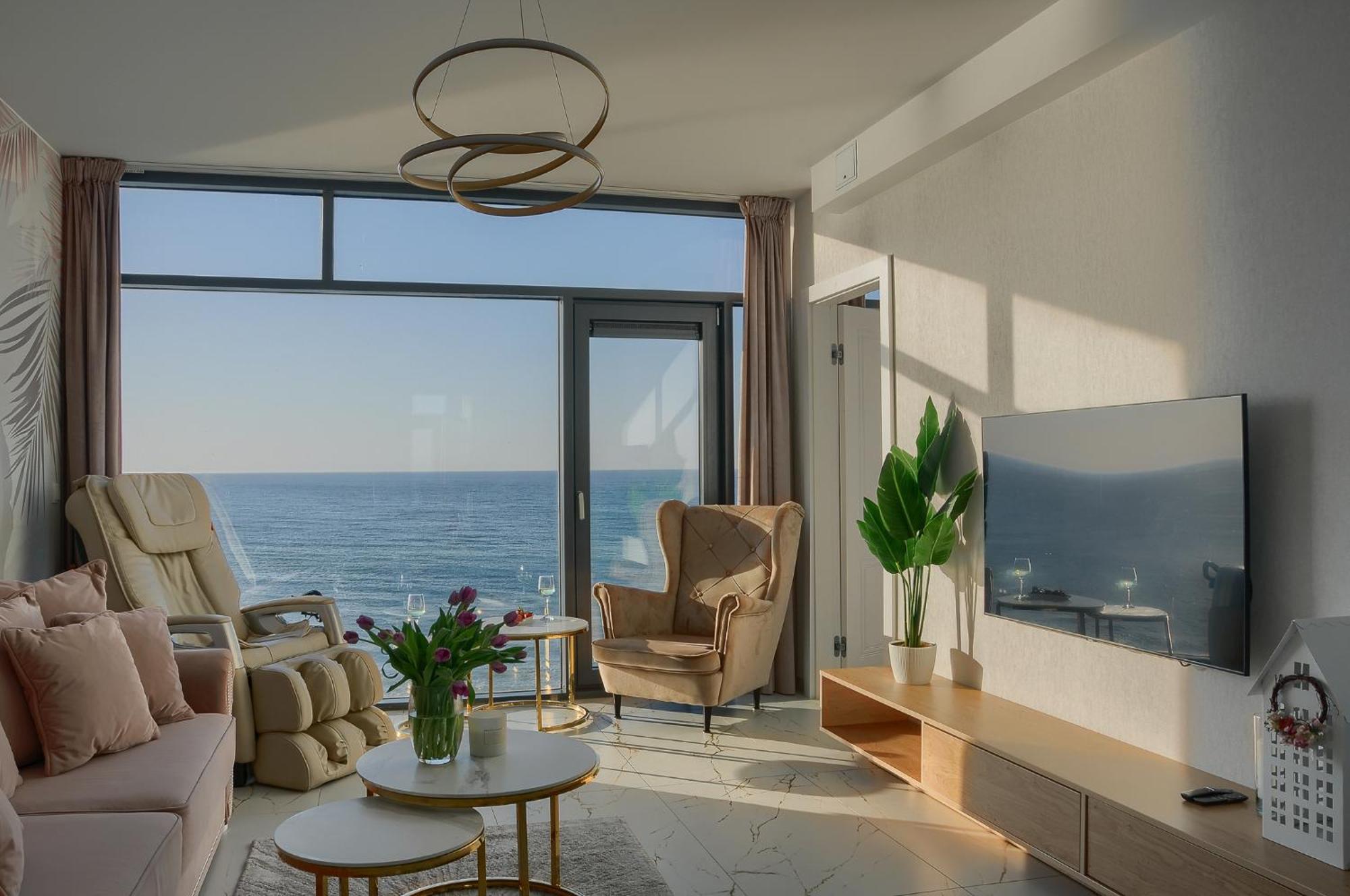 אוסטרוני מורסקי Apartament Nadmorski Luksus - Boulevard מראה חיצוני תמונה