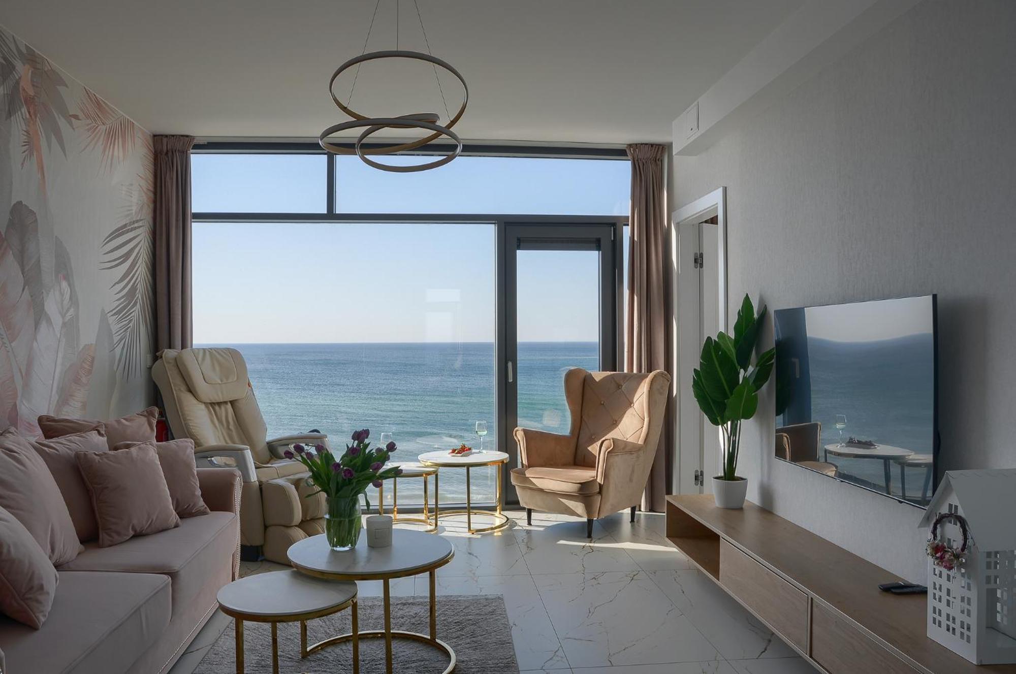 אוסטרוני מורסקי Apartament Nadmorski Luksus - Boulevard מראה חיצוני תמונה