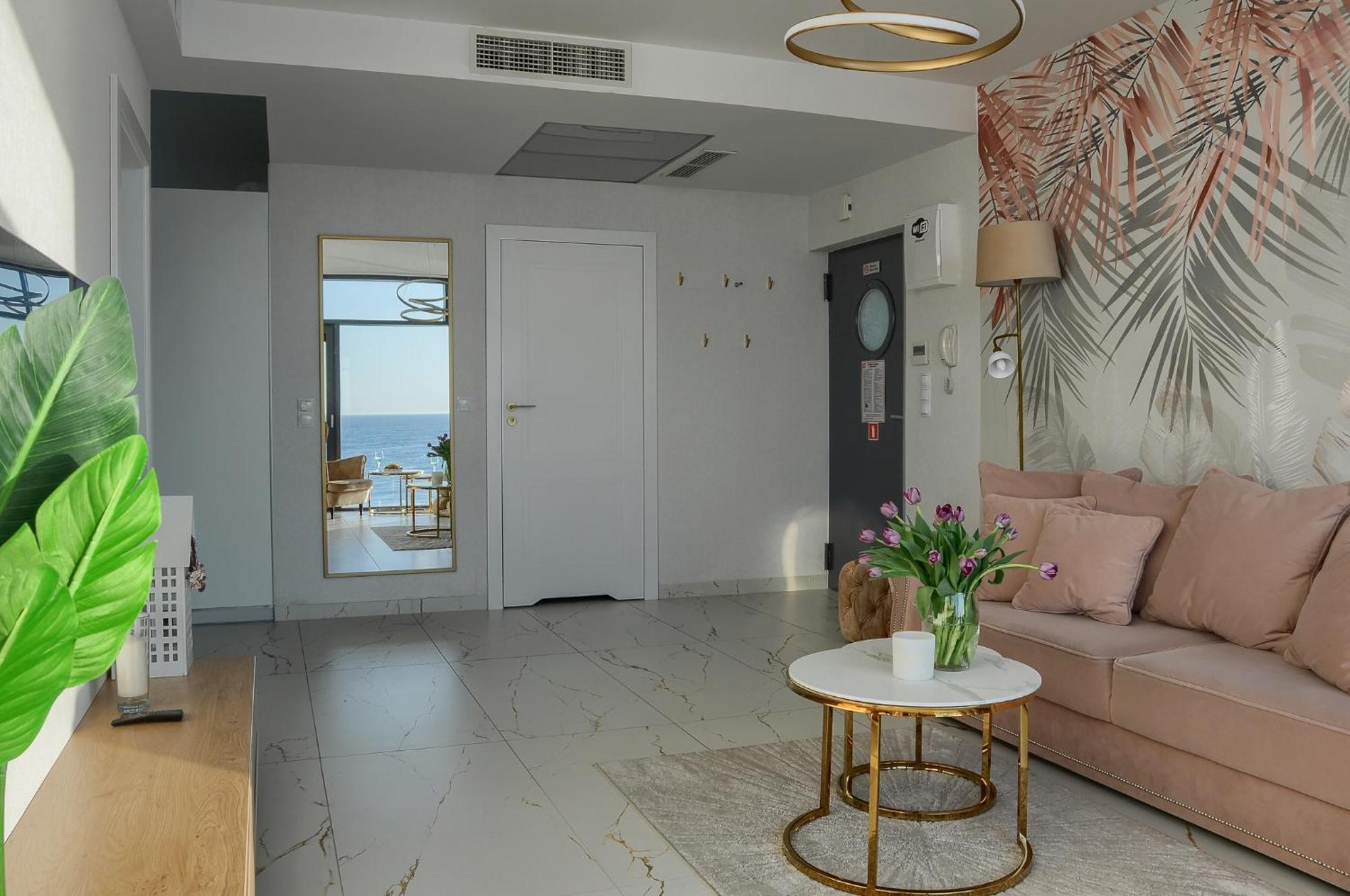 אוסטרוני מורסקי Apartament Nadmorski Luksus - Boulevard מראה חיצוני תמונה