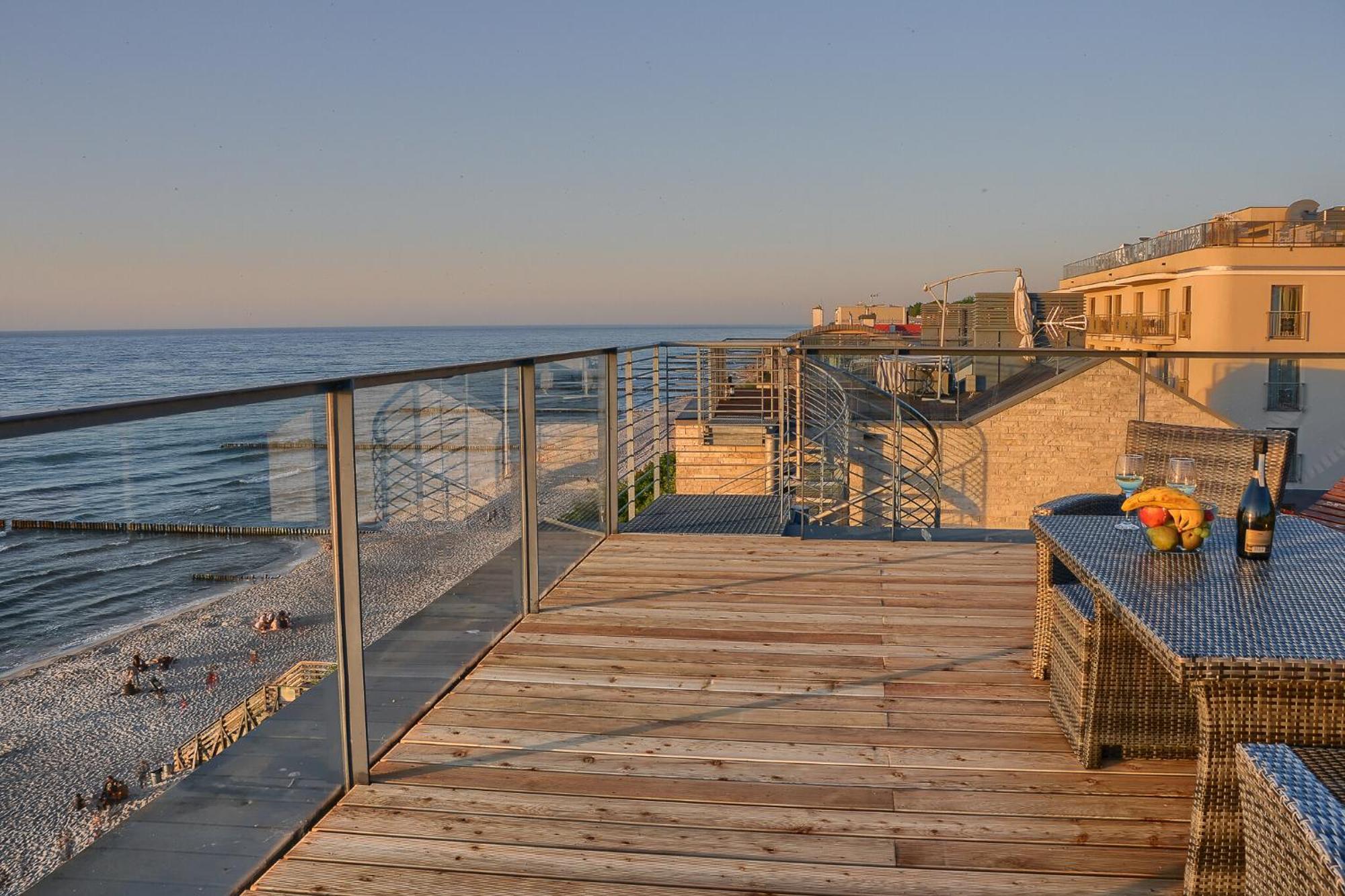 אוסטרוני מורסקי Apartament Nadmorski Luksus - Boulevard מראה חיצוני תמונה